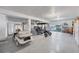 Spacious garage featuring room for multiple golf carts and other storage needs at 3 Pointe Way, Placida, FL 33946