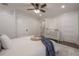 This is a bright and spacious main bedroom with modern decor at 318 W Haya St, Tampa, FL 33603