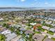 Beautiful overhead of neighborhood homes in a prime waterfront location at 338 7Th N Ave, Tierra Verde, FL 33715