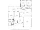 Floor plan displaying the layout with dimensions for the living room, kitchen, bedrooms, bathrooms, and other spaces at 338 7Th N Ave, Tierra Verde, FL 33715