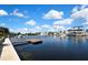 Enjoy beautiful water views and access from this home's private boat dock on the serene canal at 4123 Daisy Dr, Hernando Beach, FL 34607