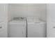 A conveniently located laundry area with washer and dryer at 501 Knights Run Ave # 1209, Tampa, FL 33602