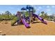 Community playground with slides, stairs, and climbing structures for outdoor fun and engagement at 5170 Sea Mist Ln, Wesley Chapel, FL 33545