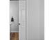 Half bathroom featuring a simple vanity with a towel ring at 5170 Sea Mist Ln, Wesley Chapel, FL 33545