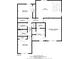 Second floor layout showcasing the primary bedroom, bathroom, loft, and laundry room at 5470 Flint Hills Dr, Wimauma, FL 33598