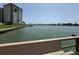 Stunning waterfront view from the community dock with boats and residences at 750 Island Way # 101, Clearwater Beach, FL 33767