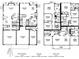 Detailed floor plan showcasing the layout of this home, including multiple bedrooms and living spaces at 7543 Red Mill Circle Cir, New Port Richey, FL 34653