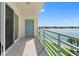 Enjoy picturesque water views from the condo's private balcony at 7932 Sailboat Key S Blvd # 406, South Pasadena, FL 33707