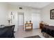 This bedroom has two closets with built-in storage above, and decoratively embellished walls at 7932 Sailboat Key S Blvd # 406, South Pasadena, FL 33707