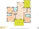 Layout of the house showing all rooms with approximate dimensions at 8030 Jasmine Blvd, Port Richey, FL 34668