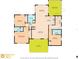 Detailed floor plan showcases layout, room dimensions, and porch areas at 8030 Jasmine Blvd, Port Richey, FL 34668