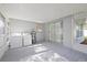 Laundry area featuring a washer, dryer, and water heater at 8030 Jasmine Blvd, Port Richey, FL 34668