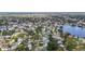 Find your place within this scenic aerial view of an established neighborhood at 9000 Bay Ne St, St Petersburg, FL 33702