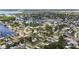 A lush, green community is captured in this stunning aerial photograph at 9000 Bay Ne St, St Petersburg, FL 33702
