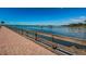 Community dock and waterside walkway; serene water views from this wonderful community at 100 Bluff View Dr # 511C, Belleair Bluffs, FL 33770