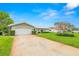 Well maintained home featuring a spacious driveway, lush lawn, and manicured landscaping at 1917 Iowa Ne Ave, St Petersburg, FL 33703