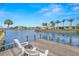 Stunning waterfront view from the private dock, perfect for relaxing and enjoying the scenery at 1917 Iowa Ne Ave, St Petersburg, FL 33703