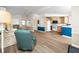 Spacious open floor plan with kitchen at 2011 Ketch Cir, Palm Harbor, FL 34683