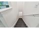 Carpeted staircase with white walls leading to upper level at 2171 Portofino Pl # 27-2725, Palm Harbor, FL 34683