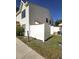 A fenced in backyard with an AC unit visible in the corner at 2302 Maki Rd # 2, Plant City, FL 33563