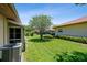 Well-maintained backyard with lush landscaping and green grass, perfect for outdoor enjoyment at 2460 Northside Dr # 802, Clearwater, FL 33761