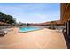 Expansive community pool with lounge area, offering a relaxing outdoor oasis at 2460 Northside Dr # 802, Clearwater, FL 33761