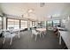 Spacious recreation room with multiple tables and chairs for communal gathering at 2460 Northside Dr # 802, Clearwater, FL 33761