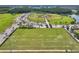 Aerial photograph of a community baseball park, green space and parking area at 3257 Heart Pine Ave, Odessa, FL 33556