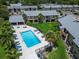 Enjoy the beautiful pool, lounge chairs, and well-maintained condos in this great community at 4215 E Bay Dr # 1801E, Clearwater, FL 33764