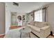 Bright living room featuring hardwood floors and natural light at 4215 E Bay Dr # 1801E, Clearwater, FL 33764