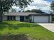 Charming single-story home with well-maintained lawn and attached two-car garage on a sunny day at 9903 Saddle Rd, Tampa, FL 33626