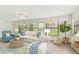 Inviting living room with stylish decor, comfortable seating, and lots of natural light at 1443 54Th Ne Ave, St Petersburg, FL 33703