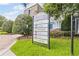 Community sign featuring the list of available amenities for Park Creek residents at 12004 Legacy Bright St, Riverview, FL 33578