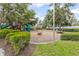 A well-maintained playground offers recreational activities for families and children in a landscaped green space at 12004 Legacy Bright St, Riverview, FL 33578
