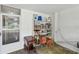 Well-organized storage area with shelving units filled with household items at 1270 Inverness, Dunedin, FL 34698