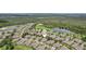 Charming neighborhood aerial view, close to golf course and other neighborhood amenities at 2032 Inverness Greens Dr # 76, Sun City Center, FL 33573