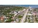 Aerial view showcasing community and surrounding neighborhood with beautiful trees at 2525 W Bay Dr # B43, Belleair Bluffs, FL 33770
