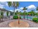 Community pool features a splash pad at 26972 Evergreen Chase Dr, Wesley Chapel, FL 33544