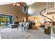 Bright living room with views to the kitchen, and featuring large windows with natural light at 3127 W Sligh Ave # 303B, Tampa, FL 33614