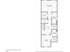 Second floor plan featuring the primary bedroom, primary bathroom, laundry room, and additional bedroom at 36414 Well Hill Way, Zephyrhills, FL 33541