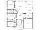Detailed floor plan of the home, showcasing room dimensions, layout, and flow of living spaces at 386 Westwinds Dr, Palm Harbor, FL 34683
