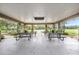 Covered pavilion with picnic tables provides a comfortable gathering space at 4716 Butler National Dr, Wesley Chapel, FL 33543