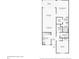 Floor plan of property showing layout of rooms, including kitchen, bedrooms, bathrooms, and balcony at 4735 Winslow Beacon # 14, Sarasota, FL 34235