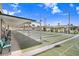 Well-maintained shuffleboard courts with multiple lanes and spectator seating at 4904 Winged Foot Ave, Sarasota, FL 34234