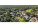 Spacious suburban homes nestled amidst lush greenery and trees, near a pond and a golf course at 4959 Felecity Way, Palm Harbor, FL 34685