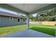 Back yard patio that is perfect for entertaining at 5705 N 20Th St, Tampa, FL 33610
