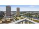 Enjoy city and water views from this private balcony in downtown Tampa, Florida at 777 N Ashley Dr # 2510, Tampa, FL 33602