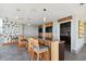 Modern bar area with comfortable seating and granite counters, perfect for entertaining guests at 777 N Ashley Dr # 2510, Tampa, FL 33602