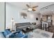 Spacious living room with hardwood floors, comfortable seating, and open-concept design at 777 N Ashley Dr # 2510, Tampa, FL 33602