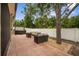 Enjoy outdoor living on this spacious patio with a hot tub and comfortable seating at 8518 Tidal Breeze Dr, Riverview, FL 33569